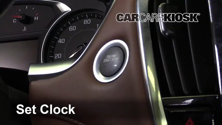 2018 Chevrolet Traverse High Country 3.6L V6 Clock Set Clock